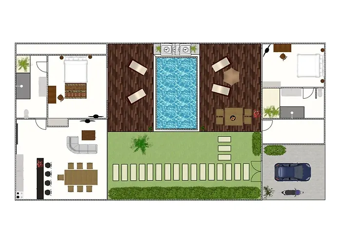 Calypso By Optimum Bali - 800 M To - 5 Min & Canggu Villa *